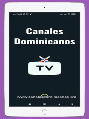 Canales Dominicanos en vivo android App screenshot 3